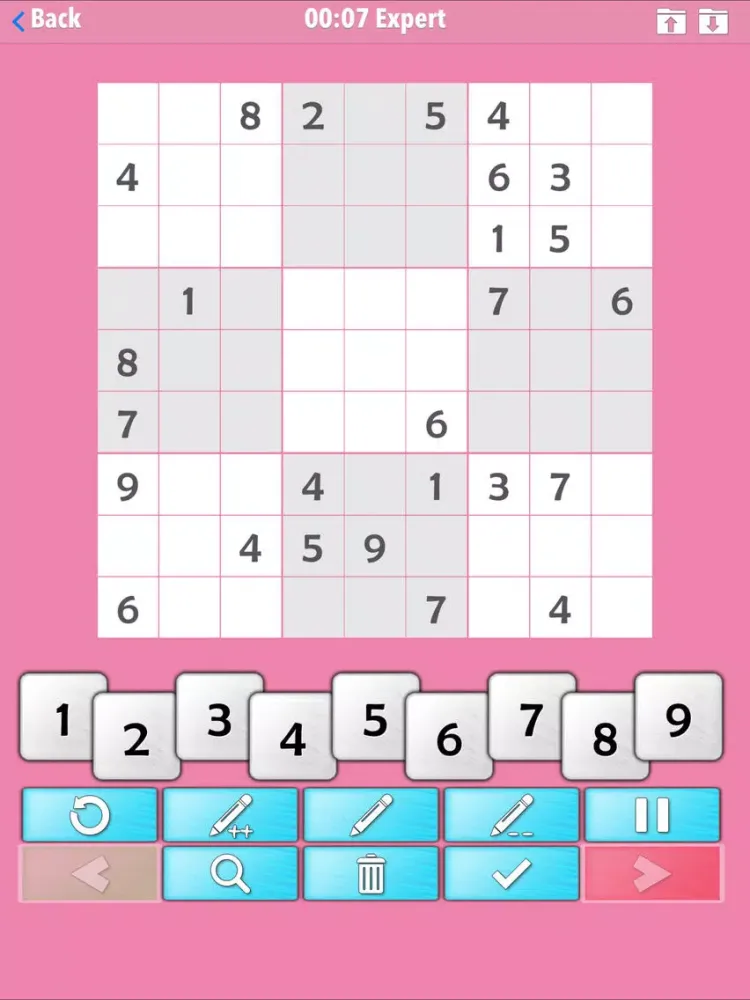 Capturas de pantalla de ⊲Sudoku :) iPad 