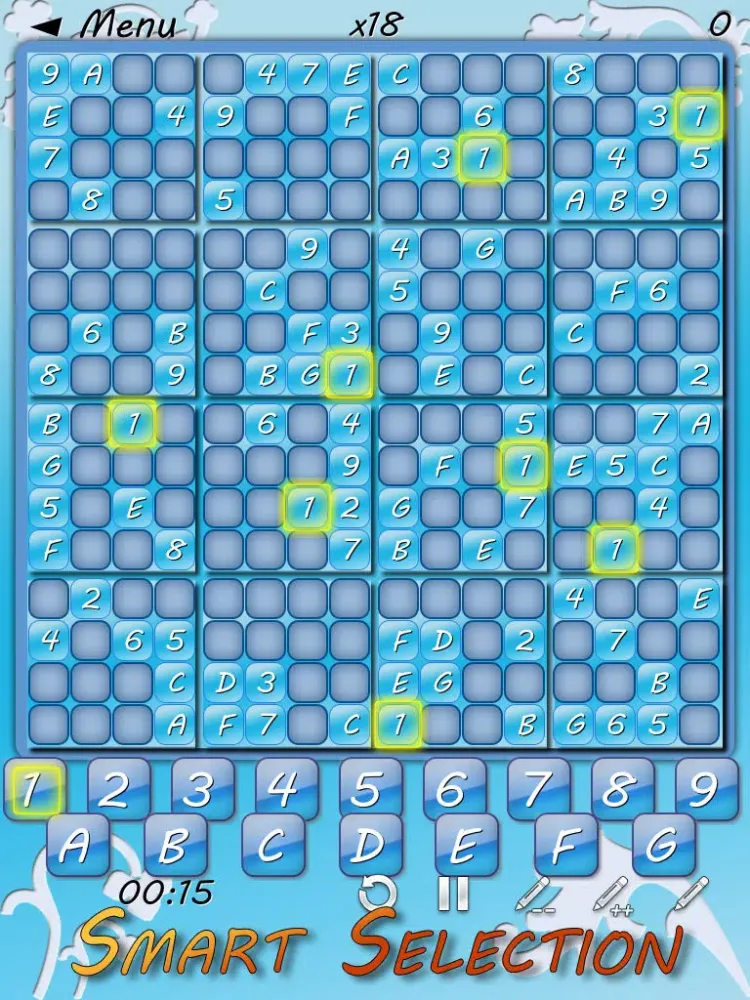 SUDOKU QQ 16x iPad  سکرین شاٹس
