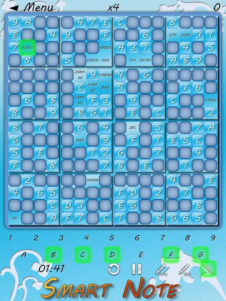 SUDOKU QQ 16x iPad  سکرین شاٹس