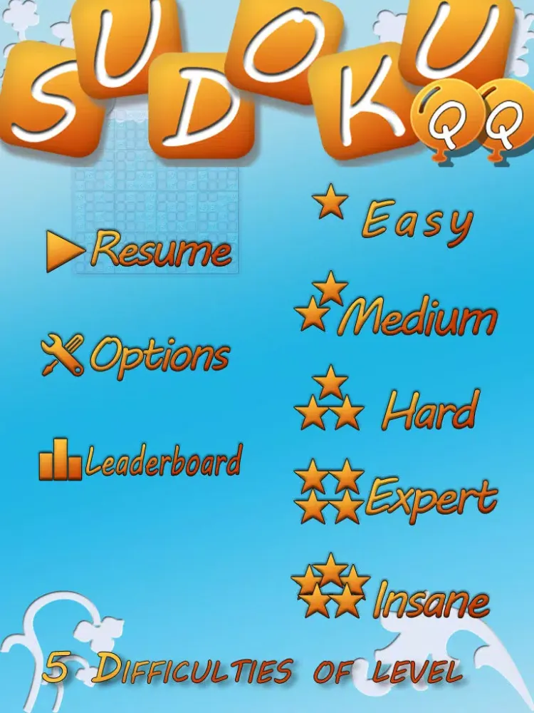 SUDOKU QQ 16x iPad  سکرین شاٹس