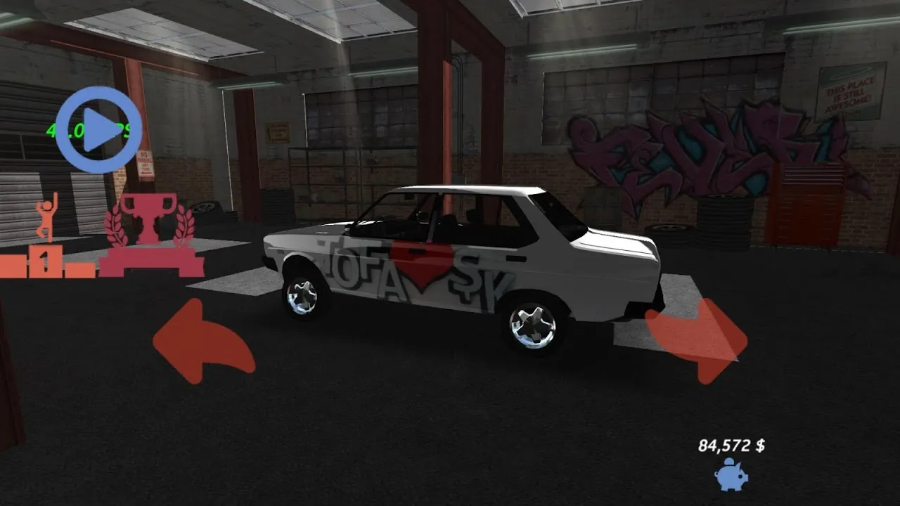Captures d'écran de Sahin Drift Oyunu 3D