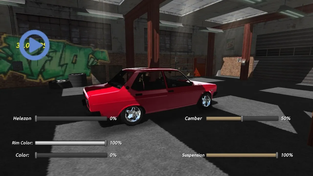 Captures d'écran de Sahin Drift Oyunu 3D
