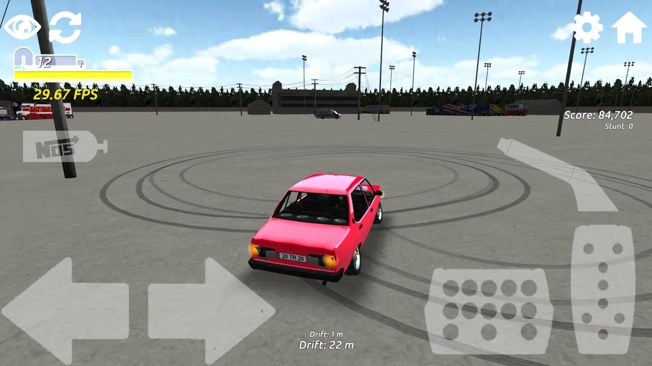 Captures d'écran de Sahin Drift Oyunu 3D