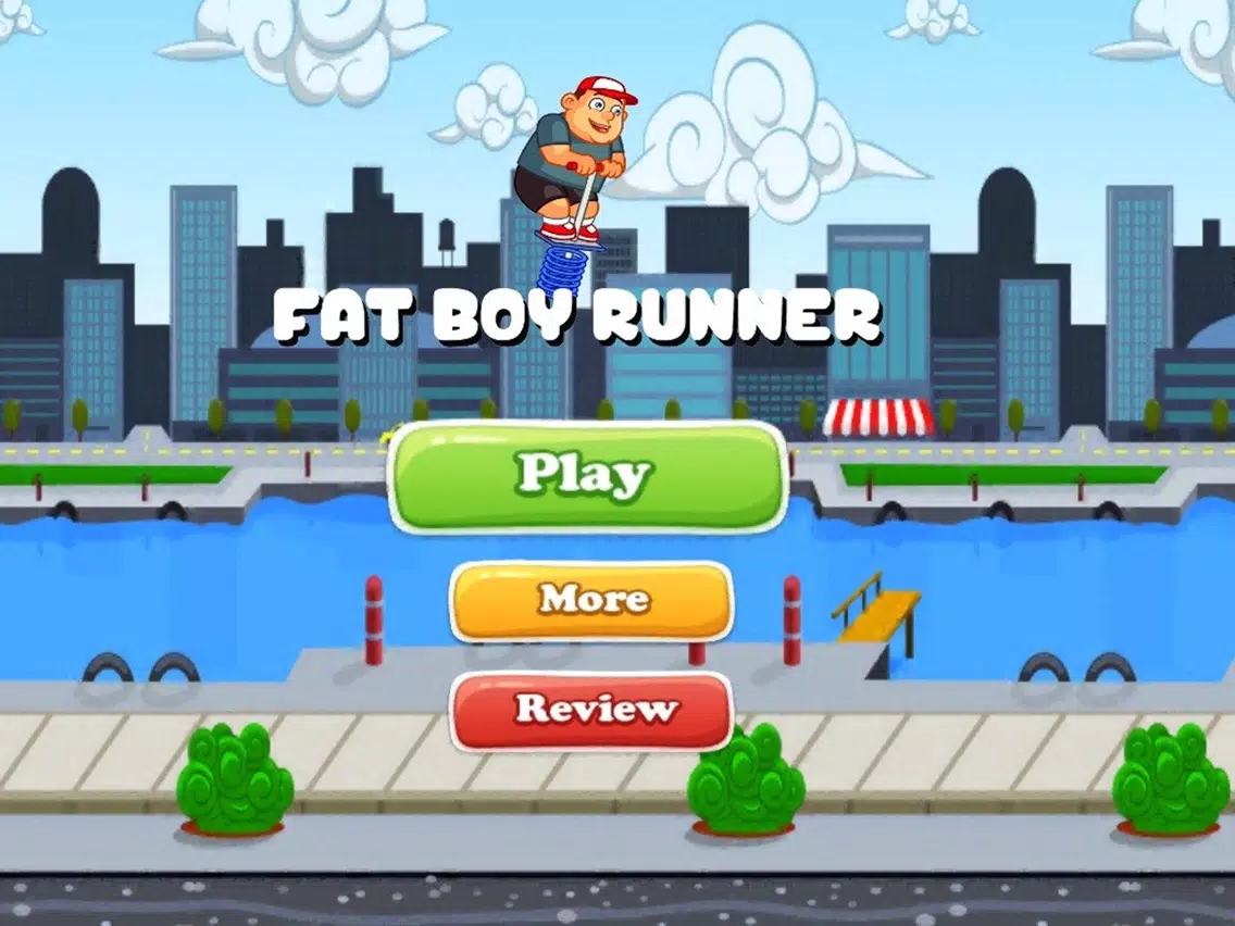 Fat Boy Runner 2D iPad 应用截图