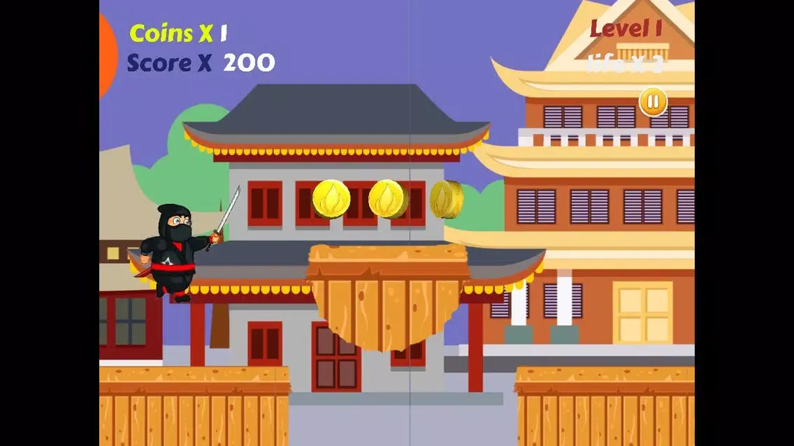 Ninja Runner 2D Ekran Görüntüleri