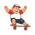 Skateboard Runner 2D