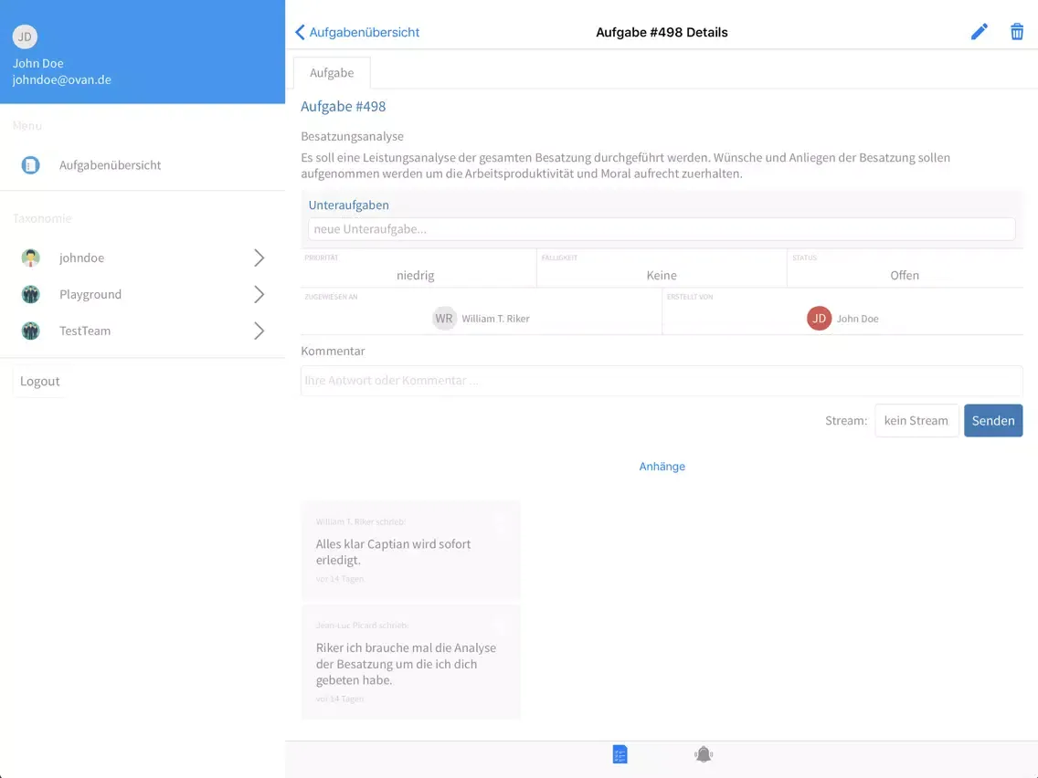صور OVAN Tasks iPad