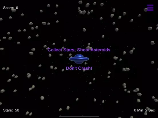 Zrzuty ekranu myUFO - Asteroid Dodge iPad 