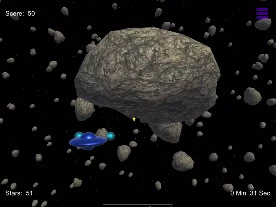 Zrzuty ekranu myUFO - Asteroid Dodge iPad 