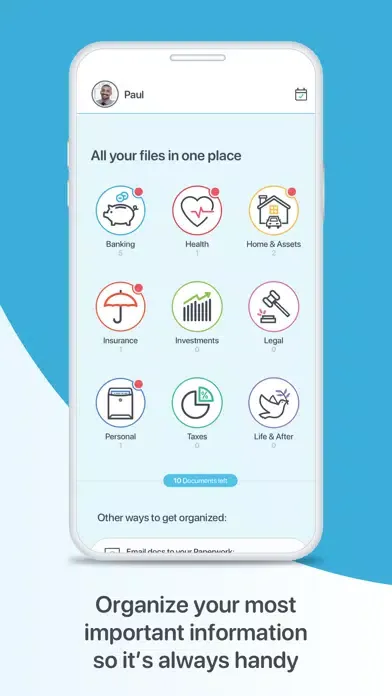 Paperwork: Financial Wellness Screenshots