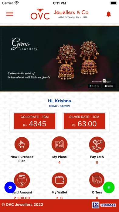 Screenshot di OVC Jewellers
