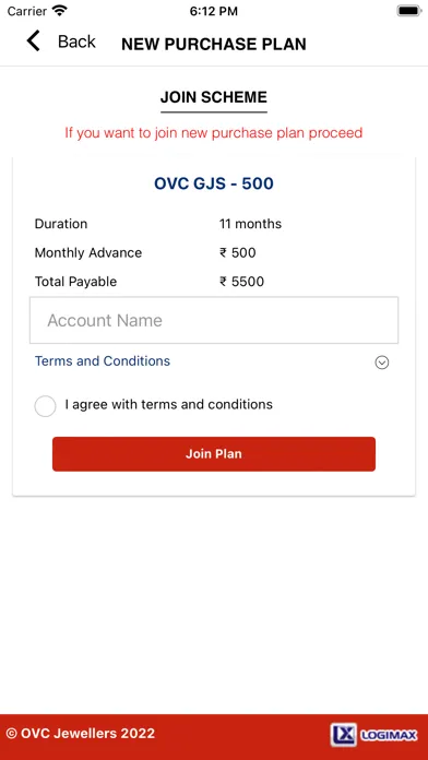 Screenshot di OVC Jewellers
