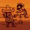 The Cowboy dash!