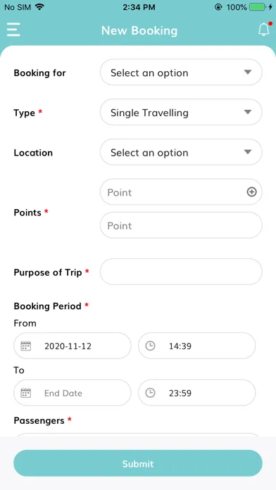 Carshare Requestor应用截图