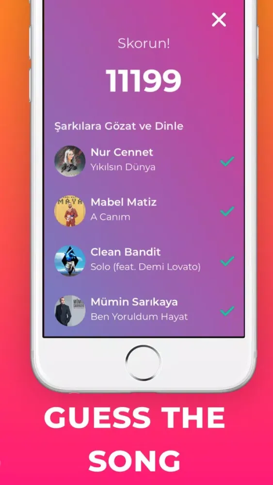 Music Quiz Game Trivia.ly Ekran Görüntüleri