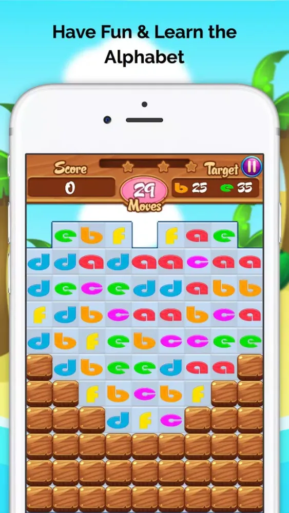 Ảnh chụp màn hình của ABCandy 2017 - Candy Alphabet