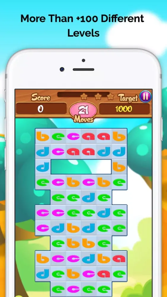 Ảnh chụp màn hình của ABCandy 2017 - Candy Alphabet