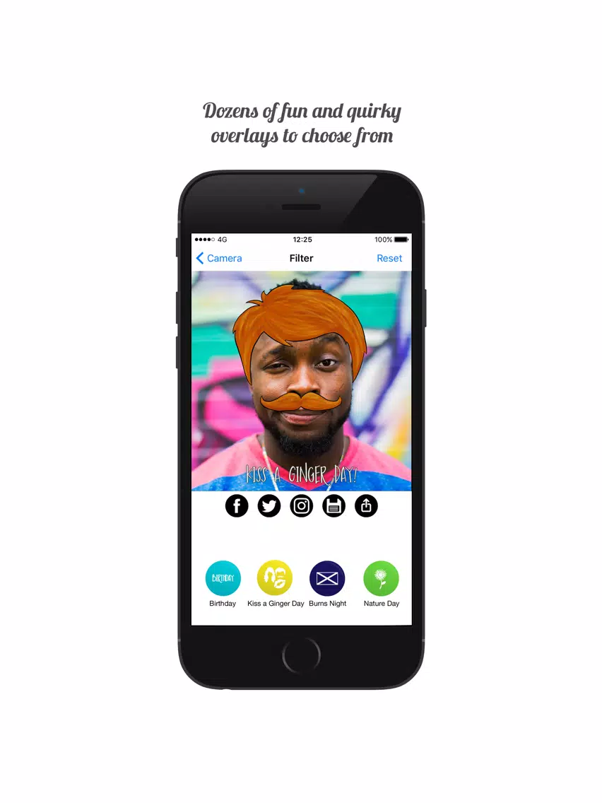 OverIt: Free Art Photo Overlays for Awesome Pics! iPad 应用截图