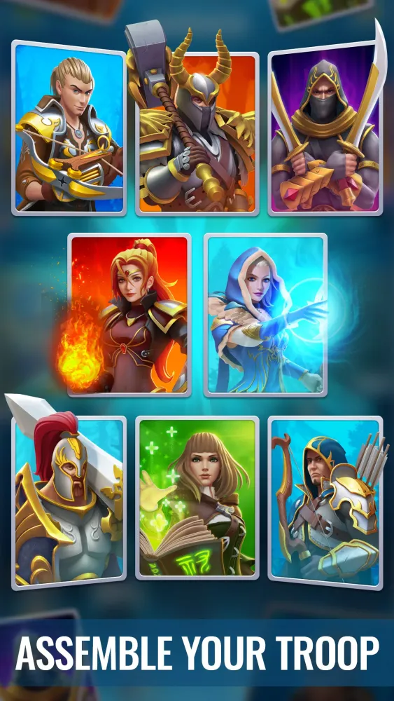 Raid & Rush - Heroes idle RPG স্ক্রিনশট