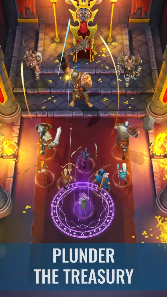 Raid & Rush - Heroes idle RPG স্ক্রিনশট