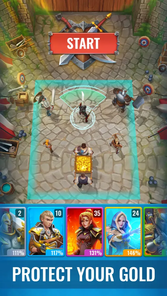 Raid & Rush - Heroes idle RPG স্ক্রিনশট