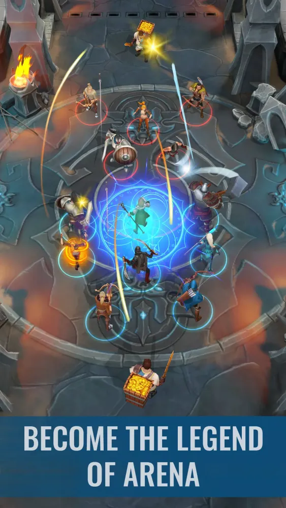 Raid & Rush - Heroes idle RPG স্ক্রিনশট
