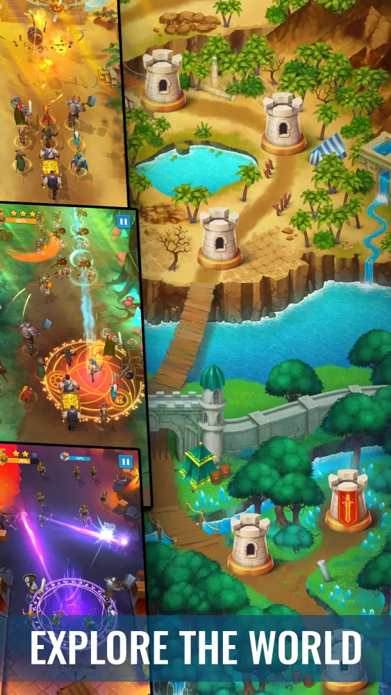 Raid & Rush - Heroes idle RPG স্ক্রিনশট