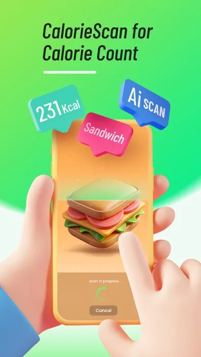 CalorieScan:AI Calorie Tracker Screenshots