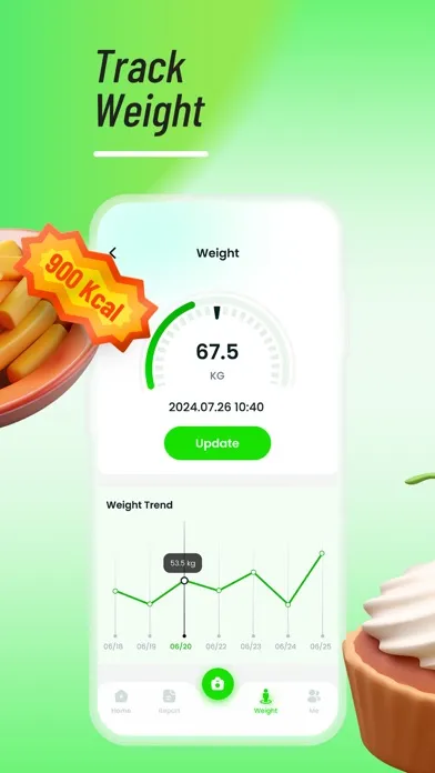 CalorieScan:AI Calorie Tracker Screenshots