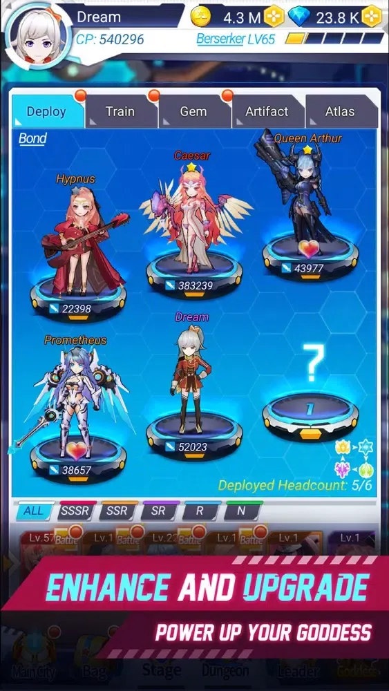 Goddess Legion স্ক্রিনশট