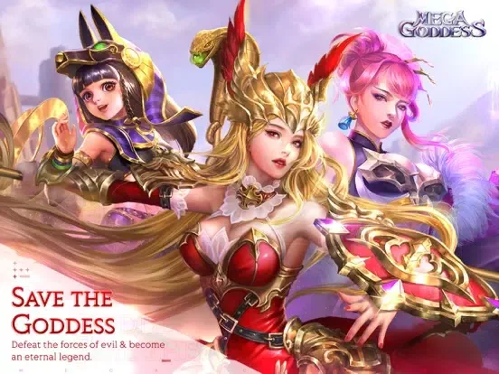 Mega Goddess iPad  Screenshots