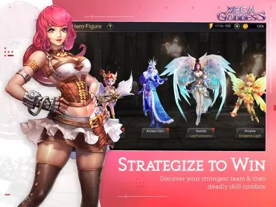 Mega Goddess iPad  Screenshots
