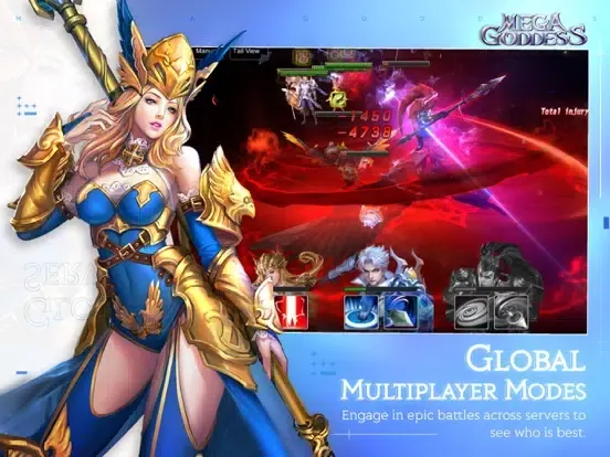 Mega Goddess iPad  Screenshots