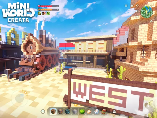 Capturas de tela do Mini World: CREATA iPad 