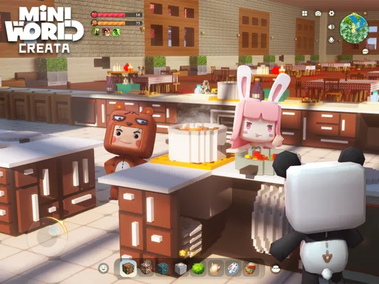 Capturas de tela do Mini World: CREATA iPad 