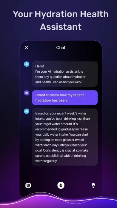 AI Water- Smart Water Tracker سکرین شاٹس