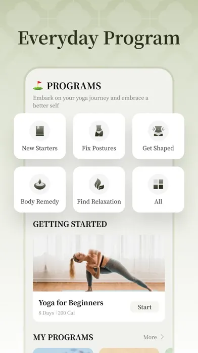 Captures d'écran de StretchOut: Yoga&Home Workout