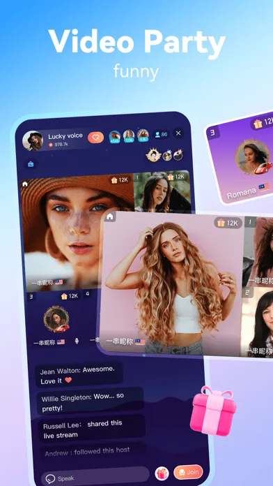 Capturas de pantalla de Tandoo - Live video chat&Meet