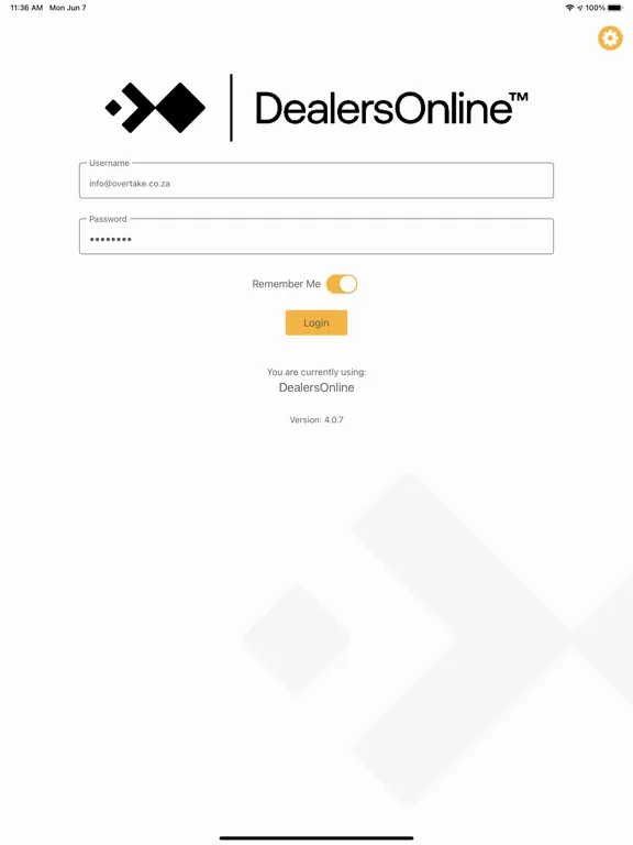 Скриншоты DealersOnline iPad 