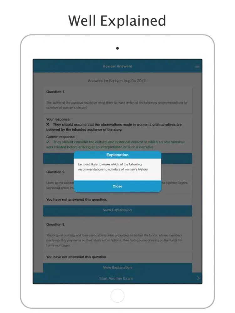 GMAT 2017 - Practice Exam iPad  Screenshots
