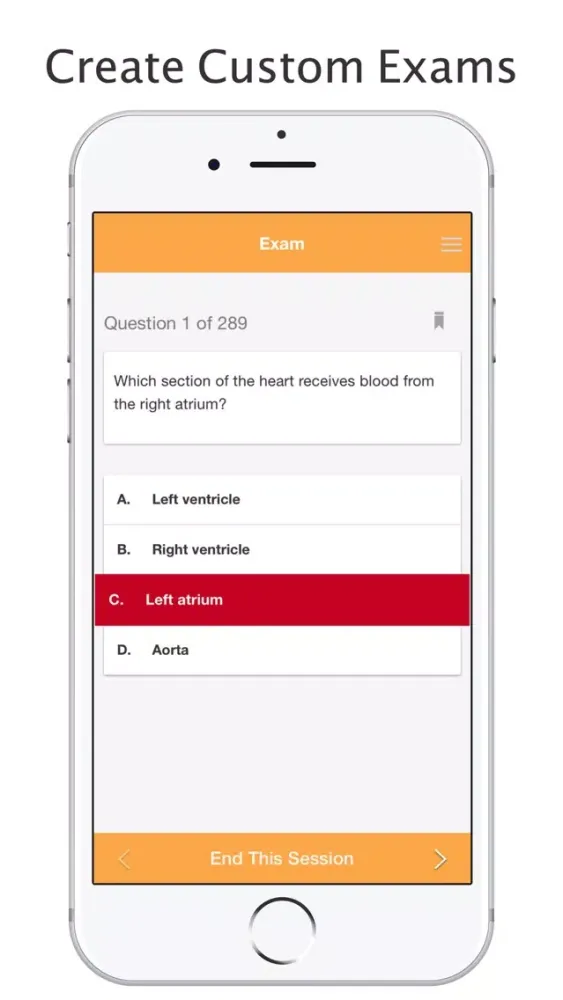 Ảnh chụp màn hình của NASM - CPT - 2017 Practice Exam