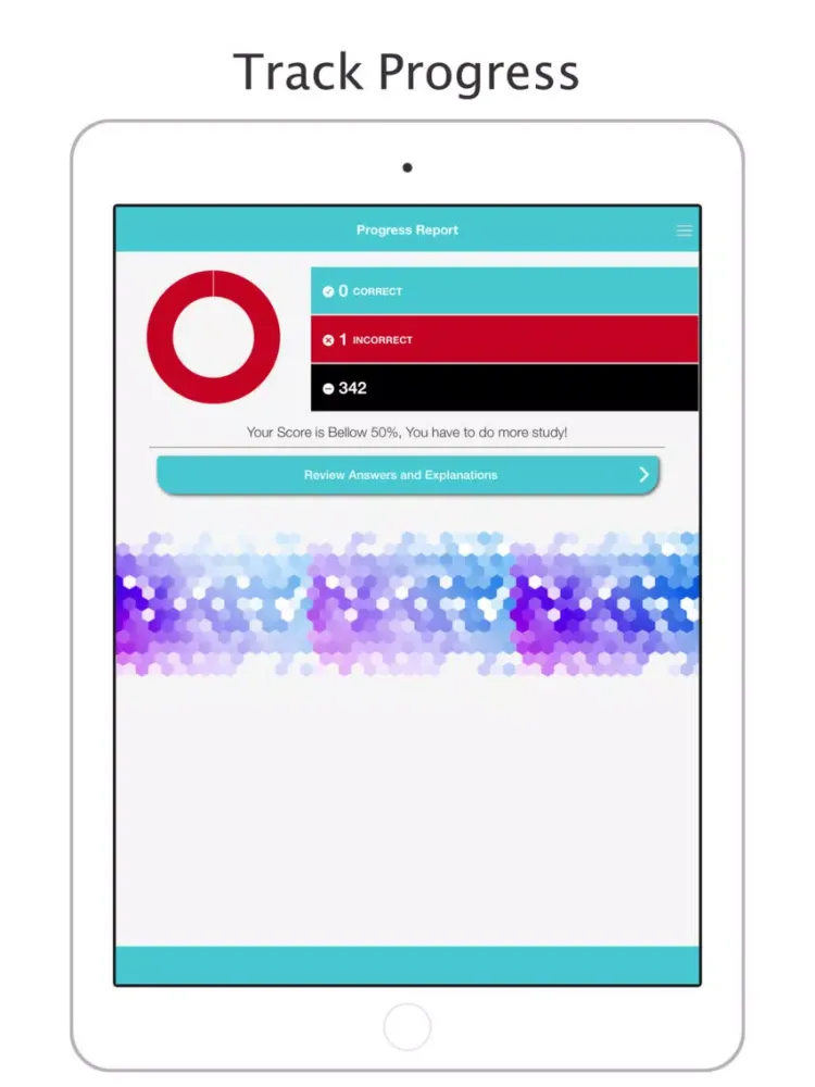 Capturas de tela do NBDHE: Dental Hygienist - 2017 - Practice Exam iPad 