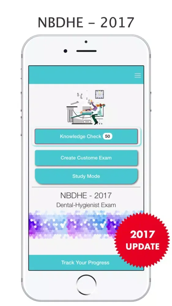 Capturas de tela do NBDHE: Dental Hygienist - 2017 - Practice Exam