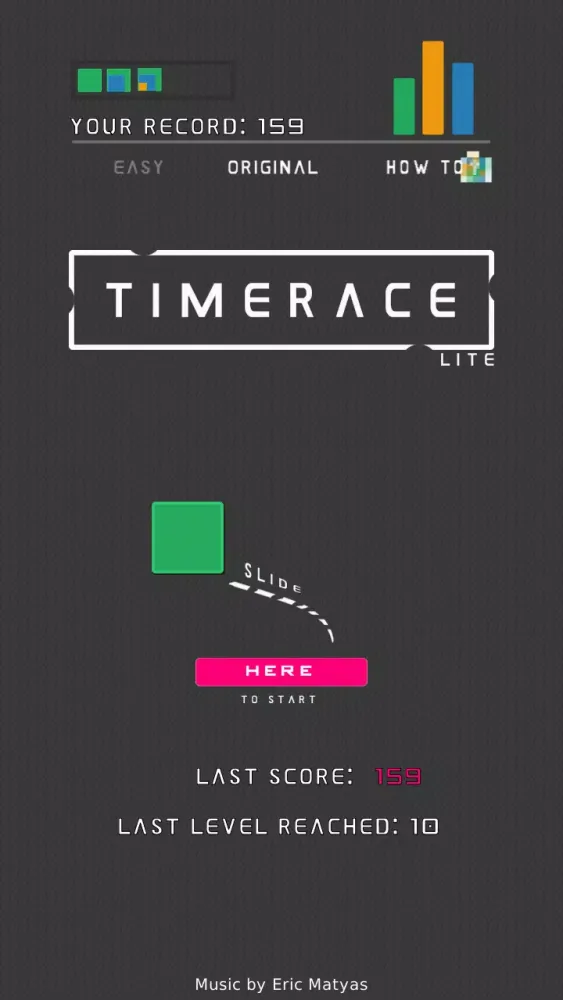 Tangkapan skrin Timerace Lite