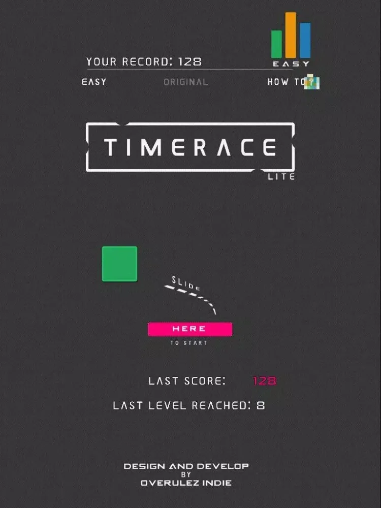 Tangkapan skrin Timerace Lite
