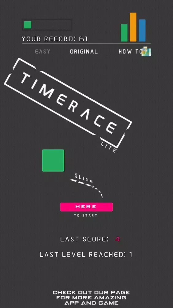 Tangkapan skrin Timerace Lite