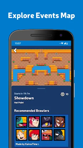 Tangkapan layar Brawl Stats for Brawl Stars