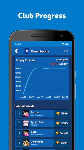 Tangkapan layar Brawl Stats for Brawl Stars