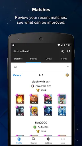 Stats Royale for Clash Royale Screenshots
