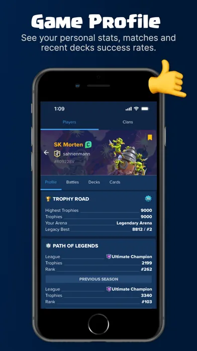 Stats Royale for Clash Royale应用截图